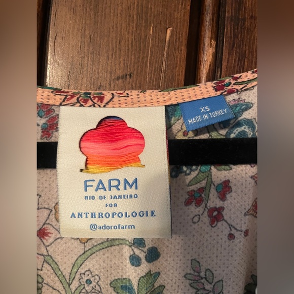 Farm Rio Anthropologie Wrap Dress - Picture 6 of 6